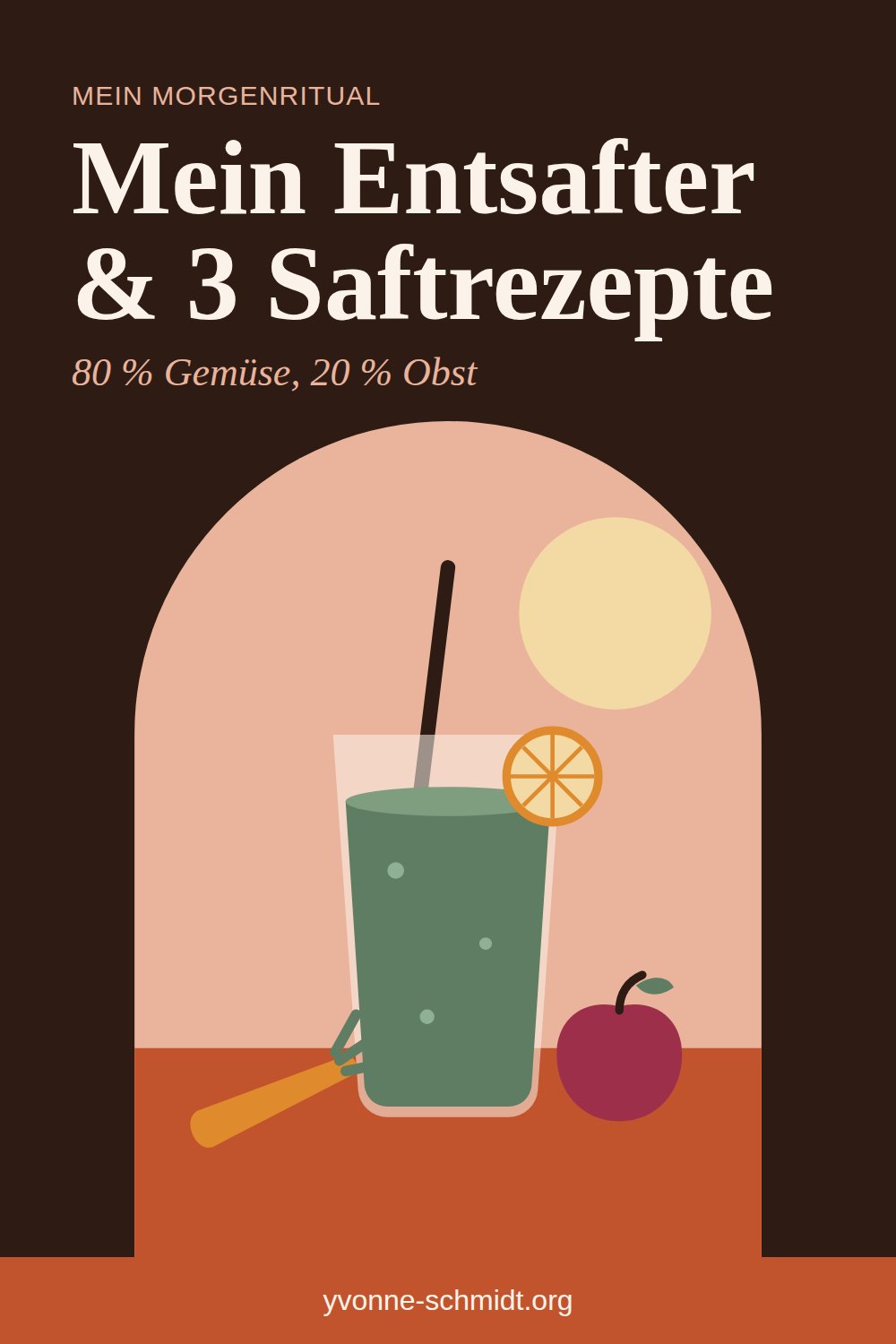 Mein Entsafter und 3 Saftrezepte: 80 % Gemüse, 20 % Obst