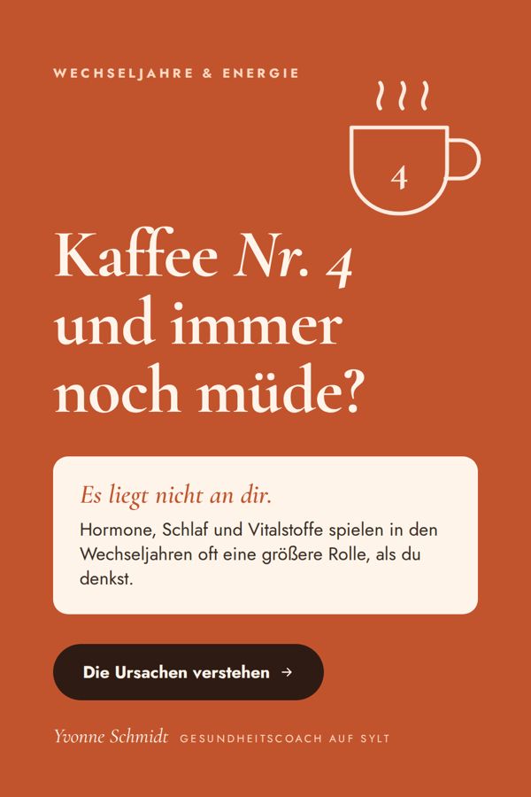 Kaffee Nr. 4 und immer noch müde?